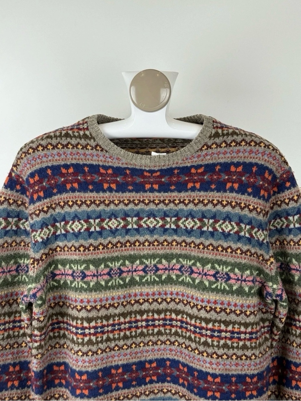 Polo Ralph Lauren Multicolor Fair Isle Crewneck Sweater - Women's - Picture 4 of 9